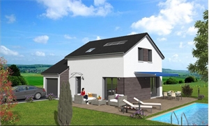 maison à la vente -   25420  COURCELLES LES MONTBELIARD, surface 100 m2 vente maison - UBI438134960